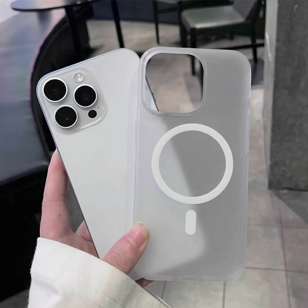 Phone Ring Holder - Custodia Magnetica Ultra Sottile Opaca Morbida