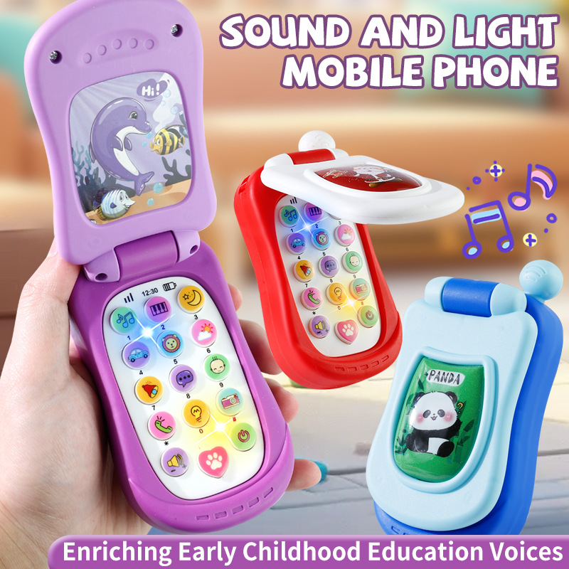 Phone Accessories Baby - Giocattolo Educativo per Bambini, Telefono Musicale