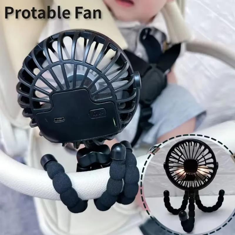 Phone Accessories Baby - Ventilatore Portatile per Passeggino a 3