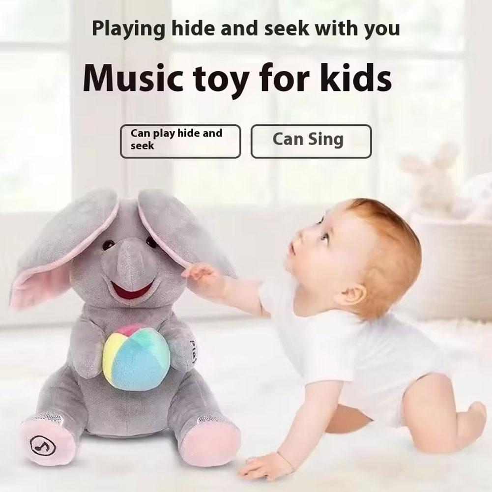 Phone Accessories Baby - Peluche Elefante Nascondi e Cerca con