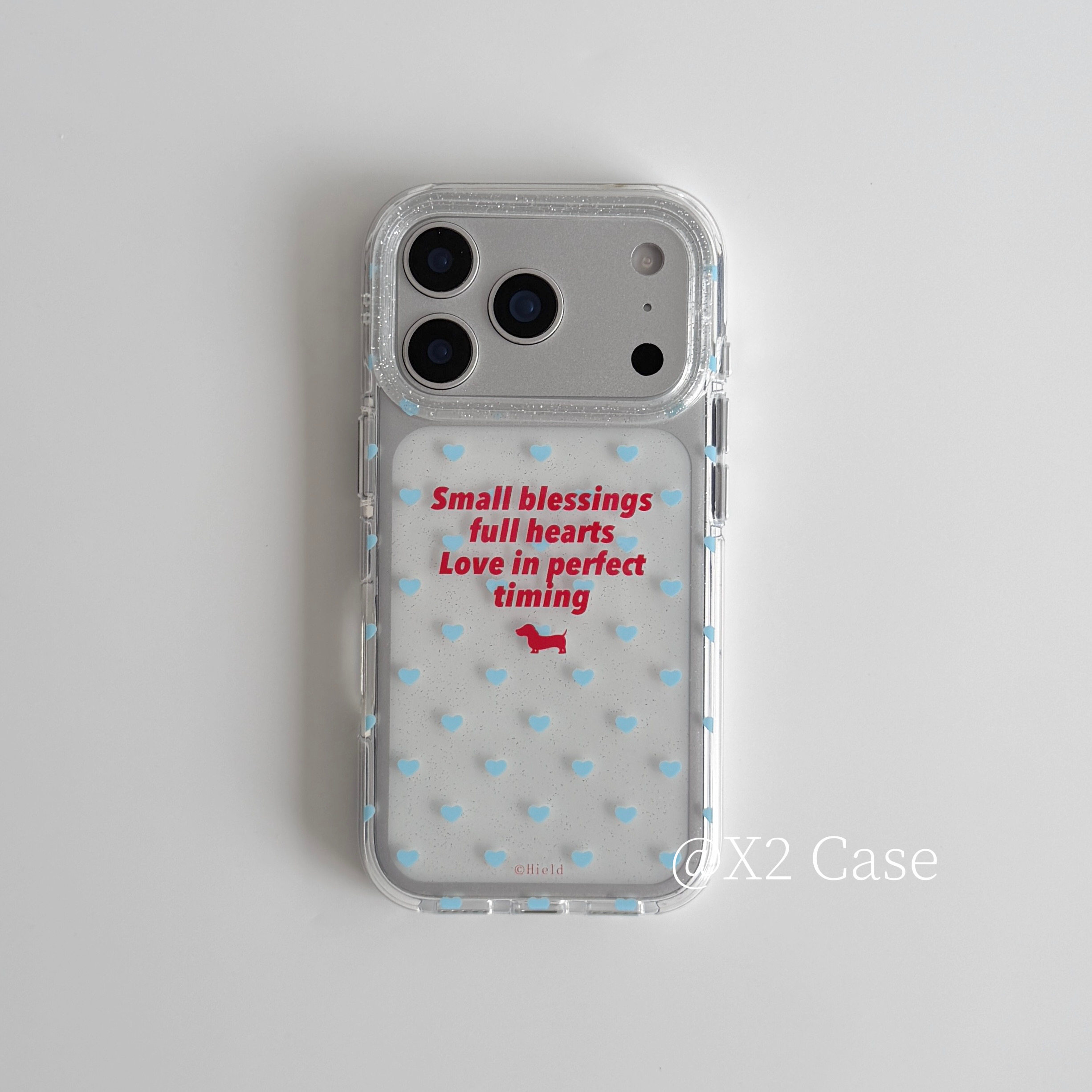 Y2K Phone Accessories - Custodia per telefono Ins Blue Love