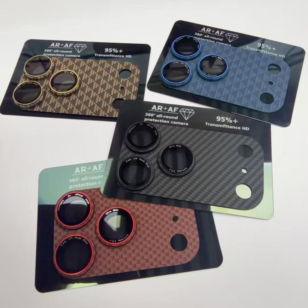 Phone Accessories Box Set - Protezione per Obiettivo Fotocamera in Fibra