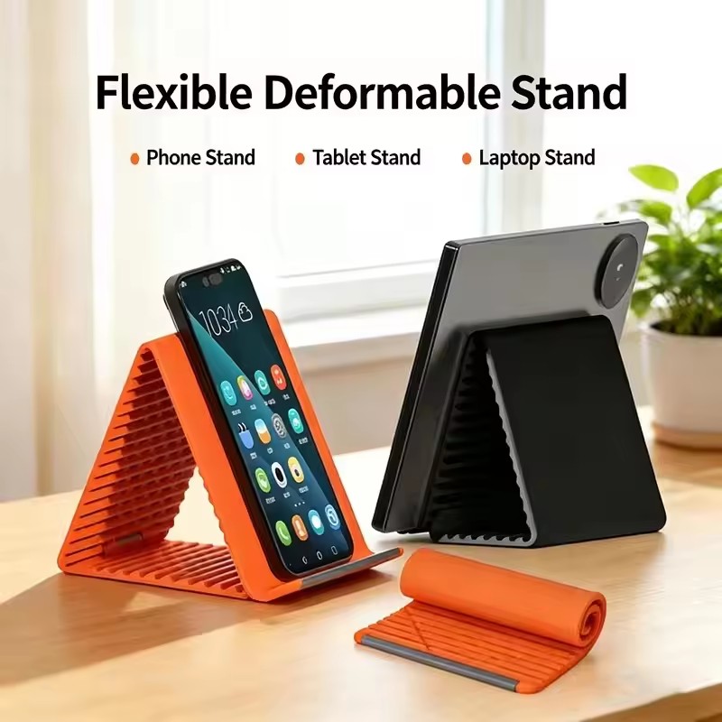 Phone Accessories Crochet - Supporto Portatile per Telefono in Silicone,