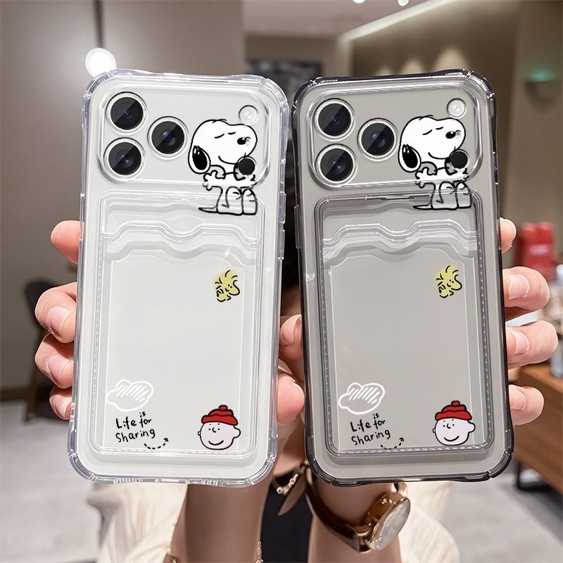 Phone Accessories Box Set - Custodia Protettiva Trasparente Anime Snoopy con
