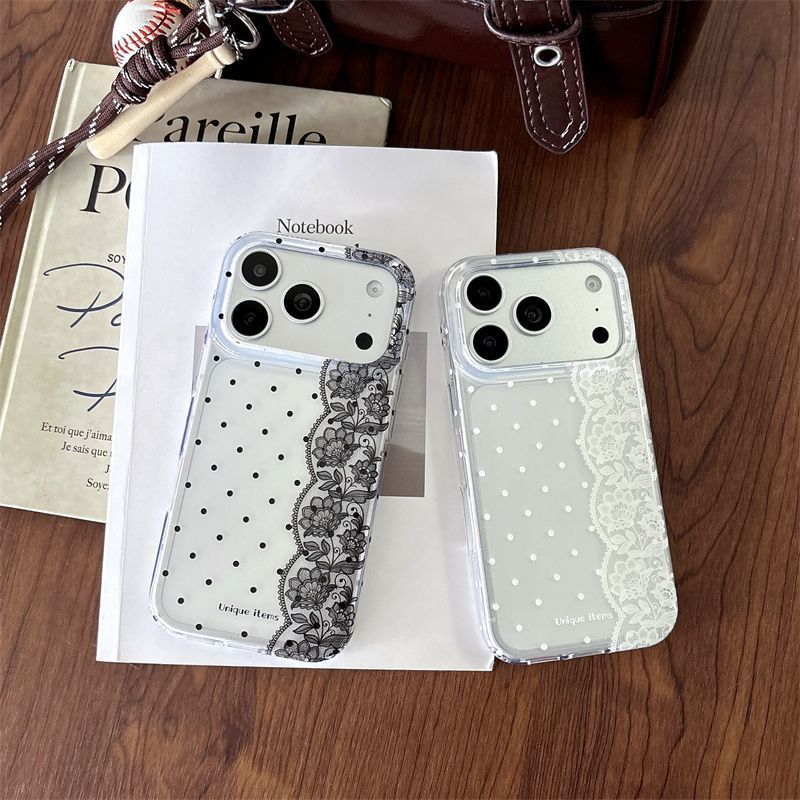 Y2K Phone Accessories - Custodia per telefono Ins Polka Dots