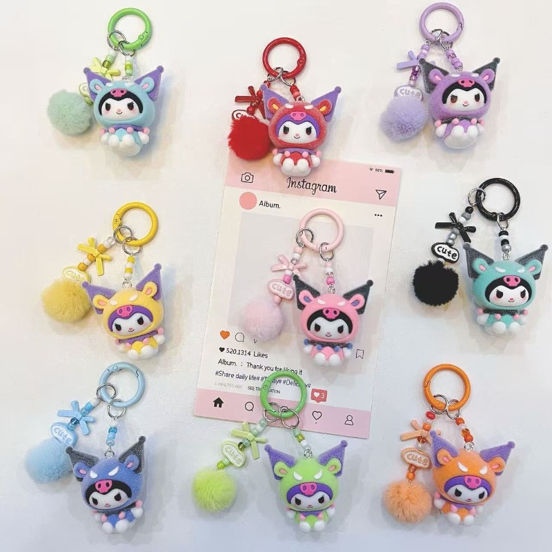 Phone Accessories For Teens - Portachiavi in Resina con Figura di