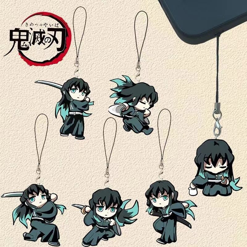 Phone Accessories Demon Slayer - Portachiavi Anime Demon Slayer, Ciondolo in