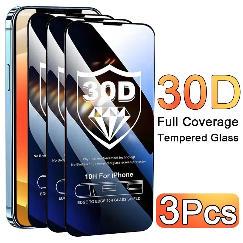 Phone Accessories Useful - 3PCS Custodia protettiva in vetro per