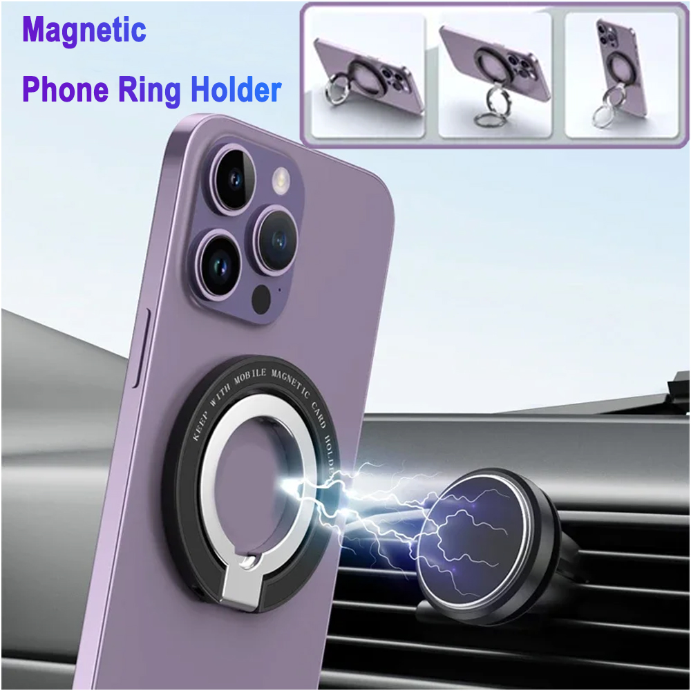 Phone Accessories Useful - Supporto Magnetico Bifacciale per iPhone 15/16/17,