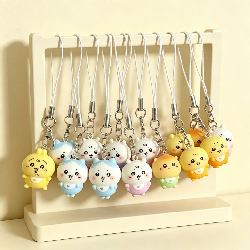 Phone Accessories Baby - Portachiavi in Resina Chiikawa Hachiware Momonga,