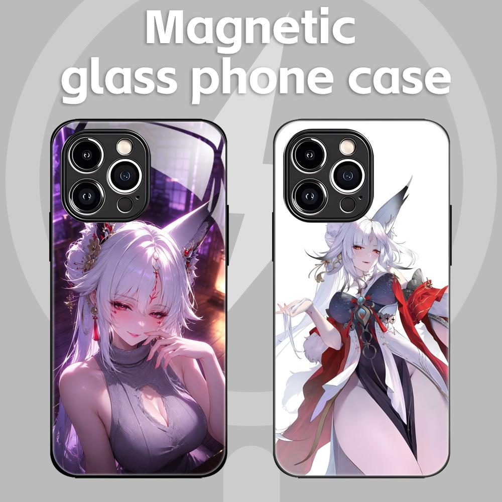 X Phone Accessories - Custodia magnetica in vetro Wuthering Waves
