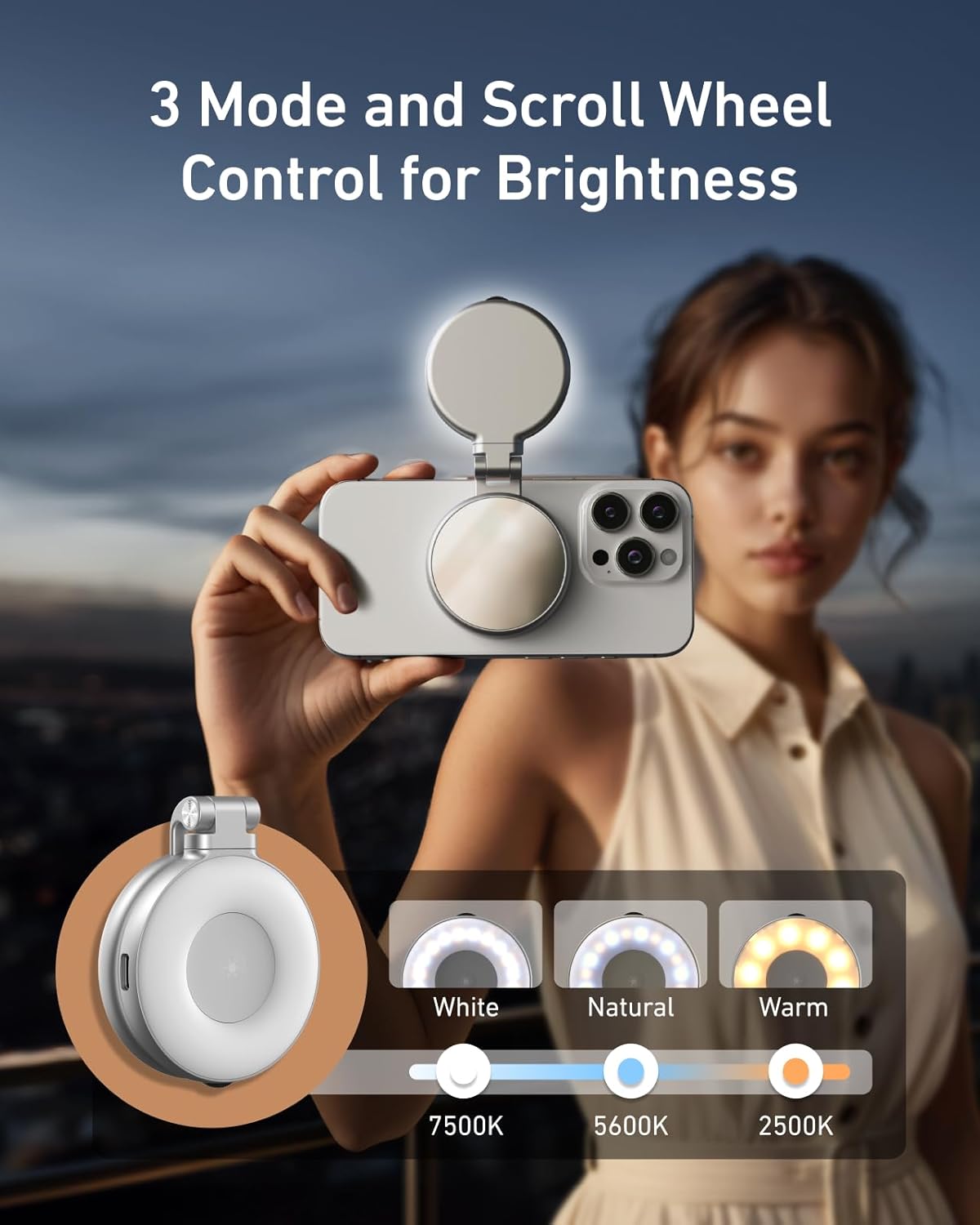 Kit Luce Magnetica per Selfie  - Phone Accessories Kit recensione e prezzo