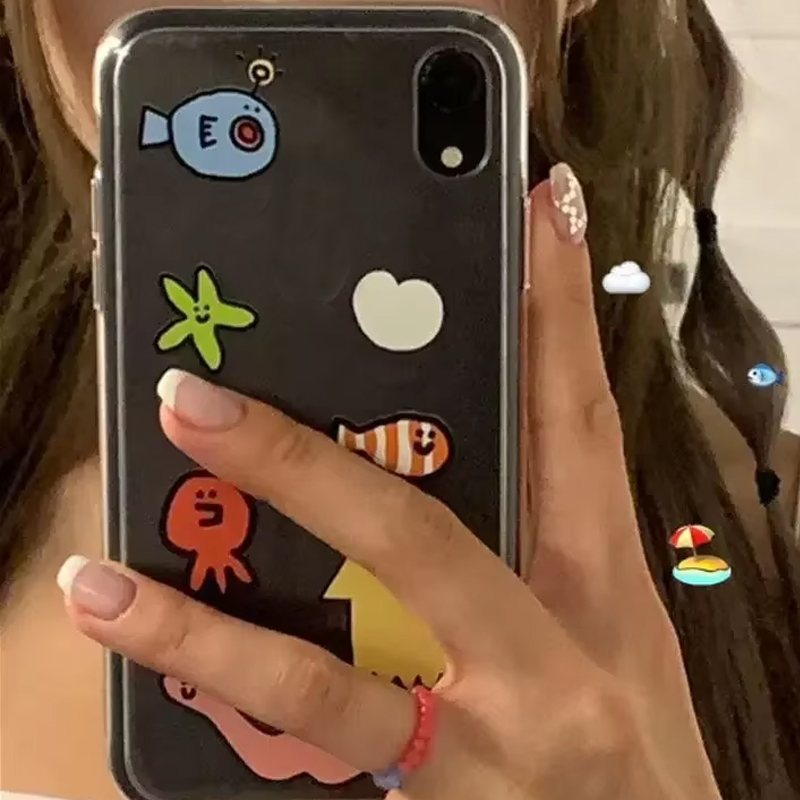 Ins Kawaii Ocean Creatures Cus - Y2K Phone Accessories recensione e prezzo