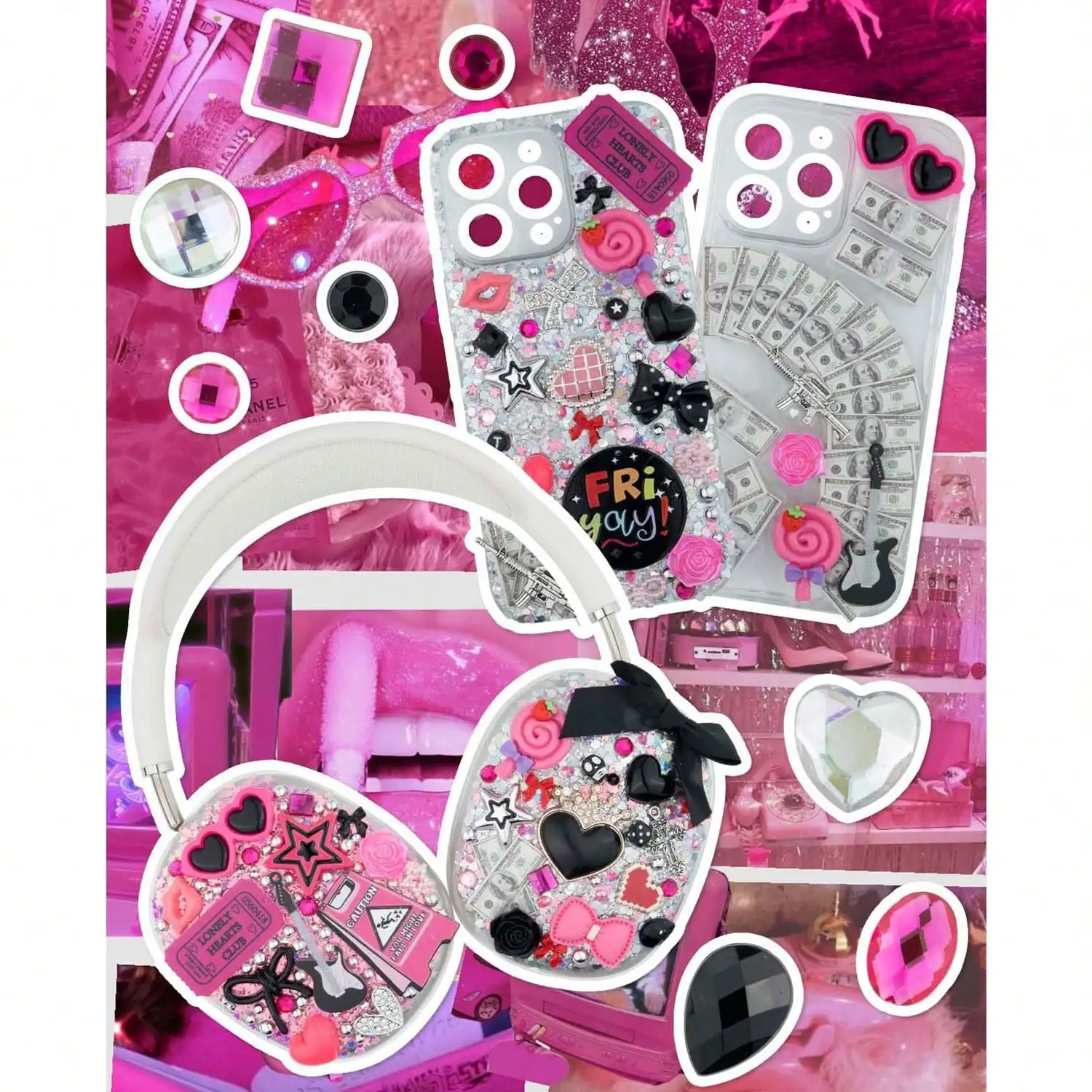 Kit di 1050 ciondoli per custo - Phone Accessories Kit recensione e prezzo