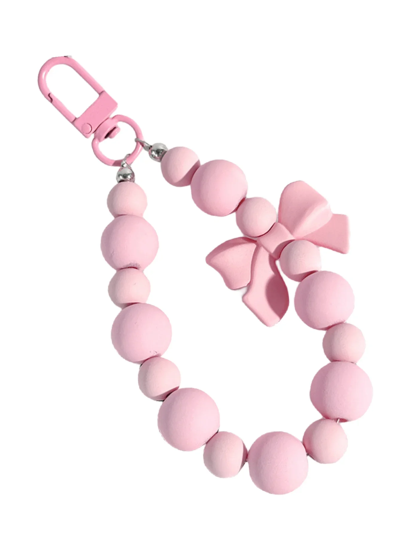 1 pz Portachiavi Rosa con Fioc - Phone Accessories For Teens recensione e prezzo