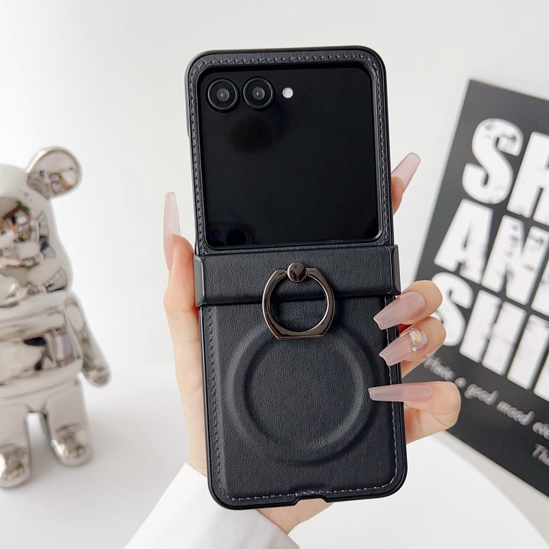 Custodia in pelle con anello r - Phone Ring Holder recensione e prezzo