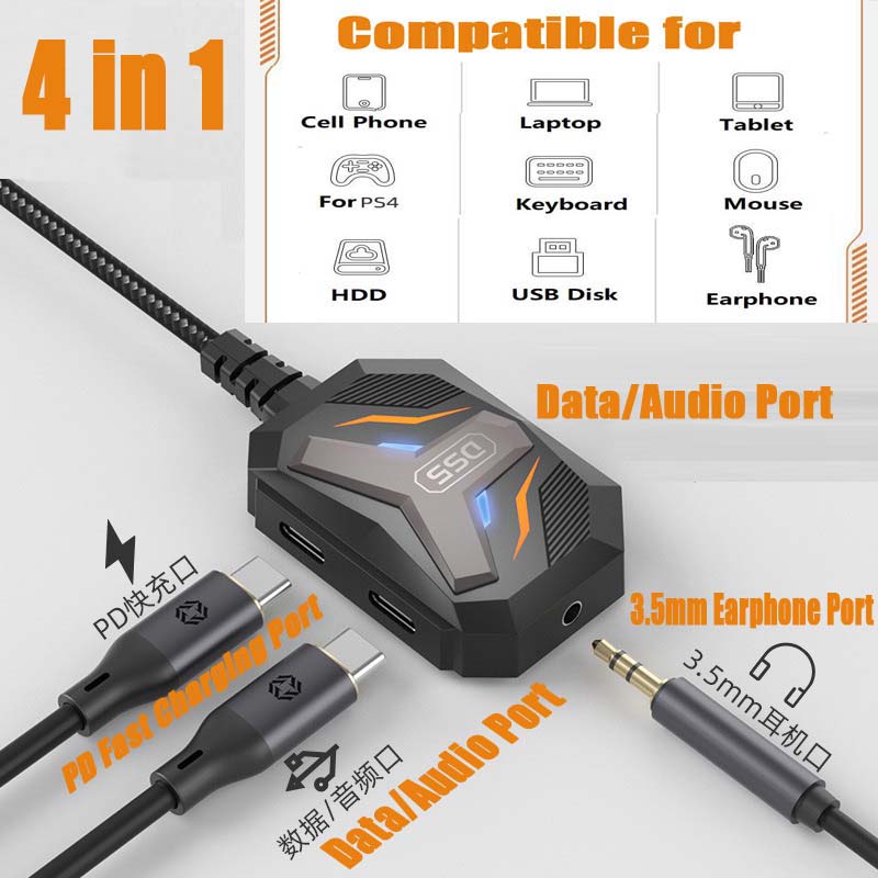 Splitter USB-C a Jack Stereo d - Earphone Splitter Jack recensione e prezzo