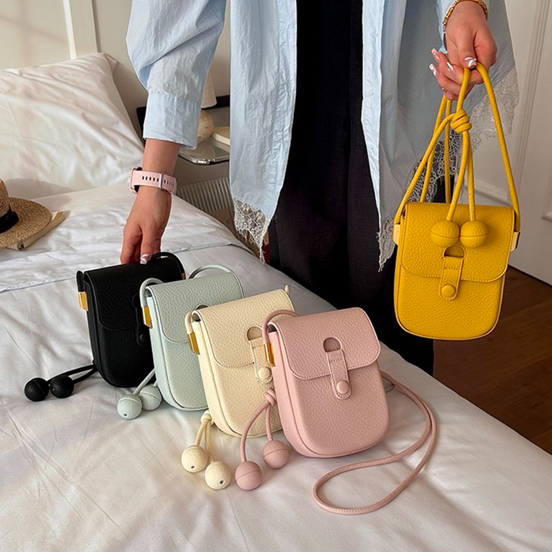 Borsa a Tracolla Mini Gialla d - Phone Accessories Brand recensione e prezzo
