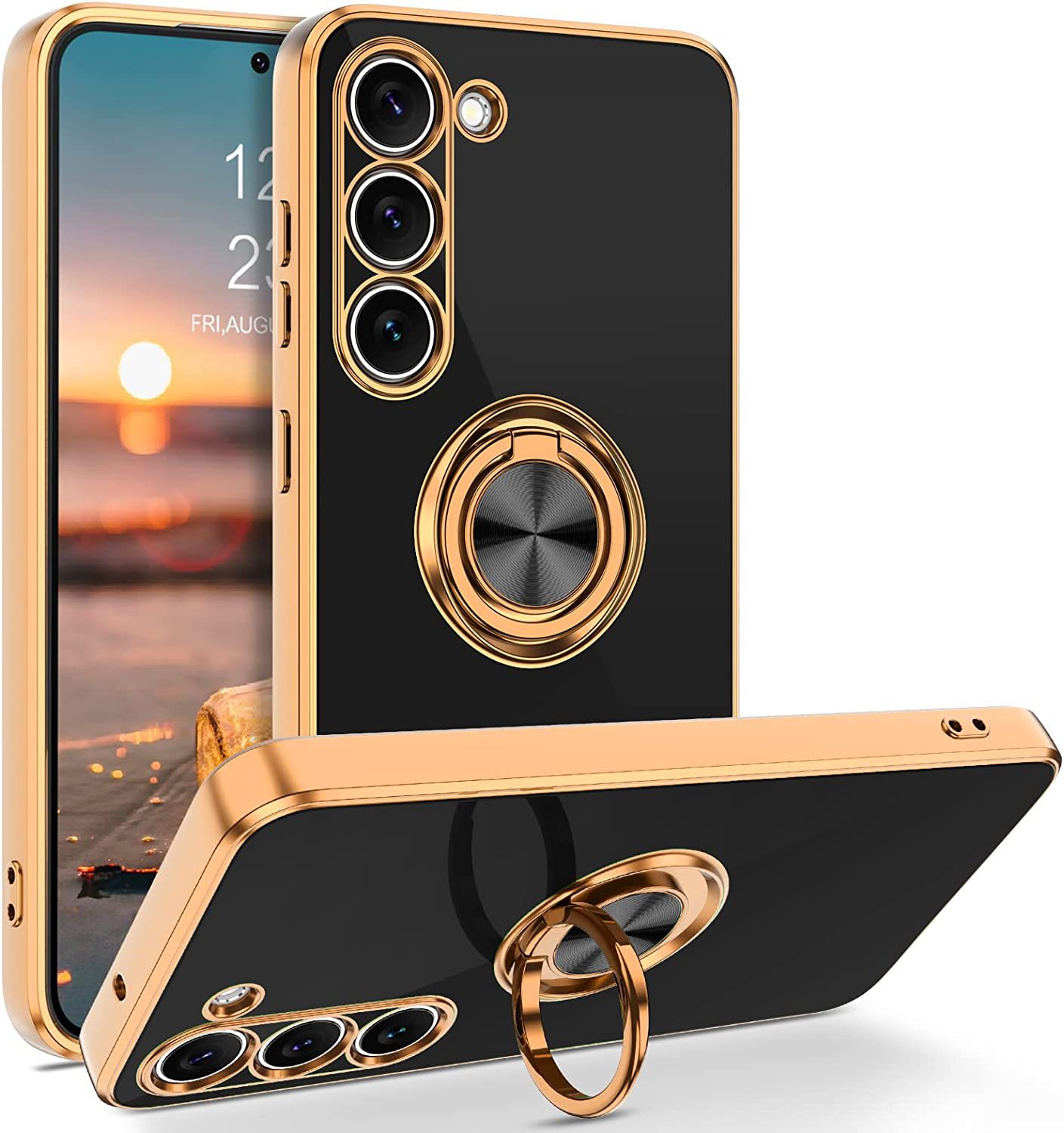 Placcatura di lusso magnetica  - Phone Ring Holder recensione e prezzo