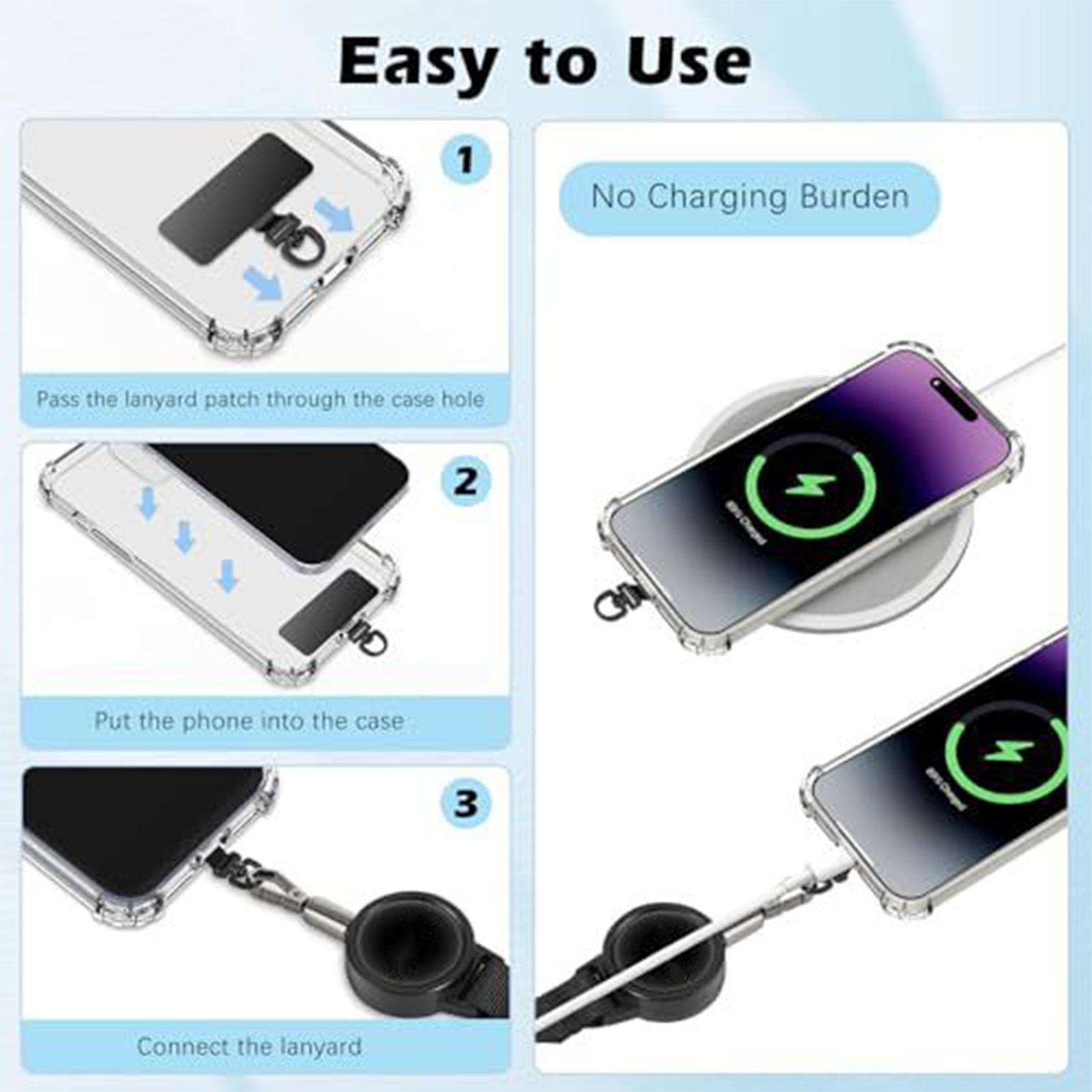 Cordino retrattile per telefon - Lanyard Phone Strap recensione e prezzo
